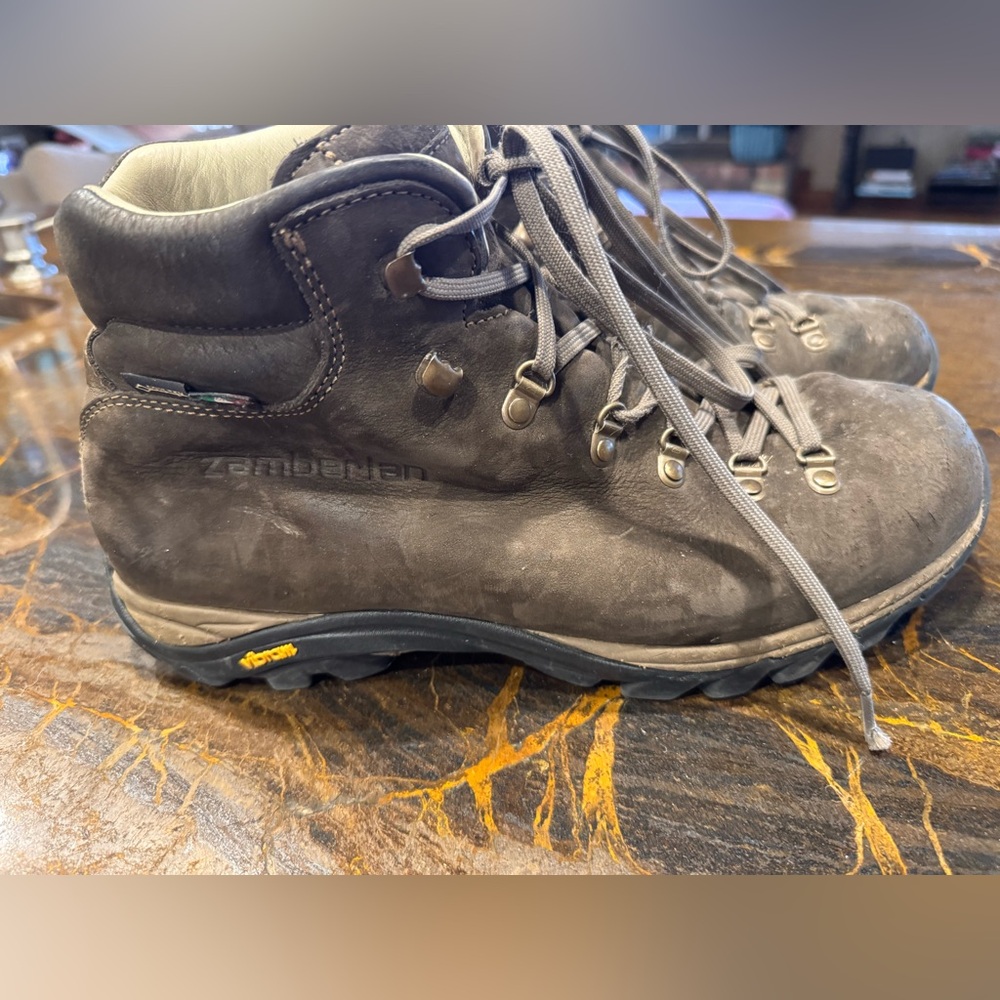 Men's Zamberlan Brown Hiking Boots